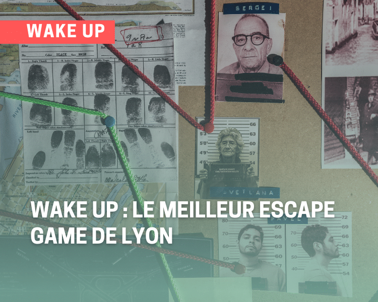 Escape game immersif WAKE UP à Lyon avec décors réalistes et énigmes captivantes pour une expérience unique