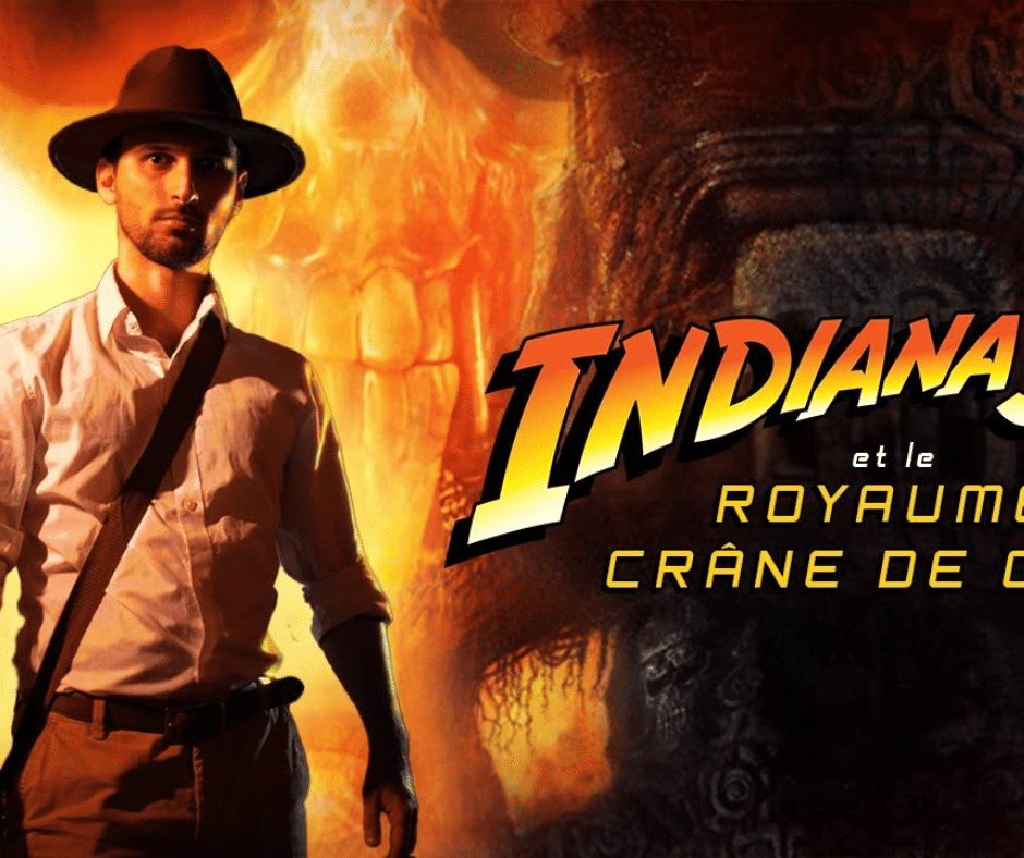Tournage de la vidéo Youtube La Suite de Trop au sujet d'Indiana Jones